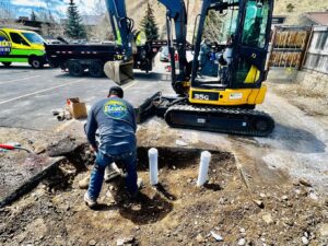 Trenchless sewer repairs in Jackson WY